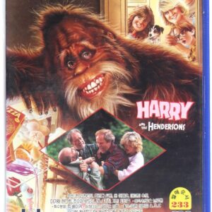 Harry and the Hendersons (1987) Korean VHS Rental Video [NTSC] Korea