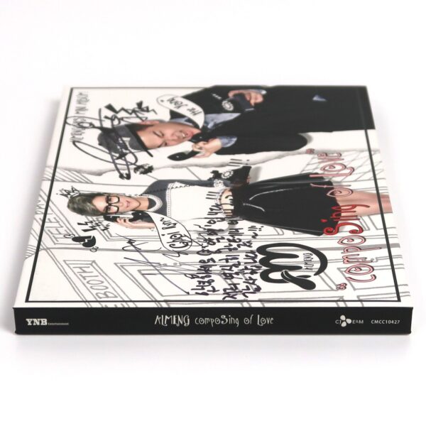 Almeng - Composing of Love Signed Autographed CD Album Promo K-Pop 2014
