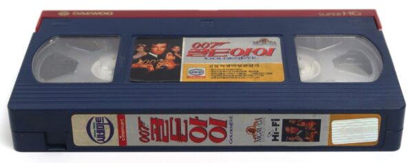 Golden Eye (1995) James Bond 007 Korean VHS Rental [NTSC] Korea