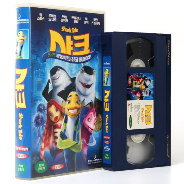 Shark Tale (2004) Korean VHS Rental [NTSC] Dreamworks Korea English Audio