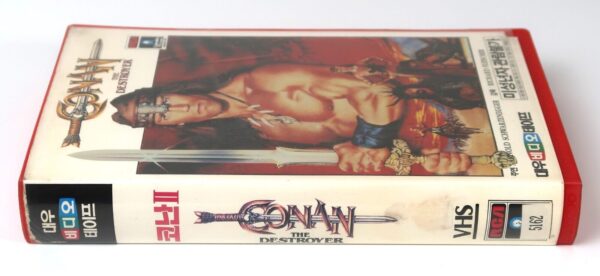 Conan the Destroyer (1984) Korean VHS Rental [NTSC] Korea Arnold Schwarzenegger