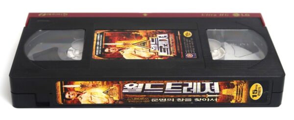 The Librarian: Quest for the Spear (2004) Korean Late VHS Rental [NTSC] Korea