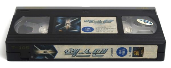 X-Men (2000) Korean VHS Video [NTSC] Korea Marvel Hugh Jackman Wolverine [read]