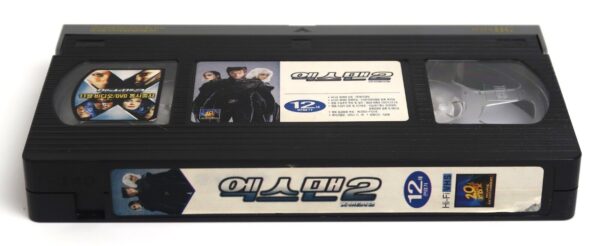 X2 X-Men 2 (2003) Korean VHS Video [NTSC] Korea Marvel X-Men United Wolverine