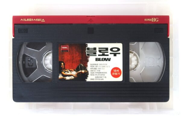 Blow (2001) Korean VHS Rental Video [NTSC] Korea Johnny Depp
