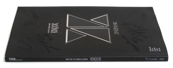 KNK - Knock Signed Autographed CD 1st Single Album Promo 2016 K-Pop