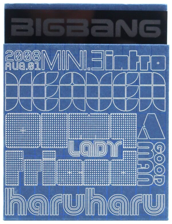 10-4482.jpg Bigbang - Stand Up Signed Autographed 3rd Mini Album CD 2008 K-Pop YG