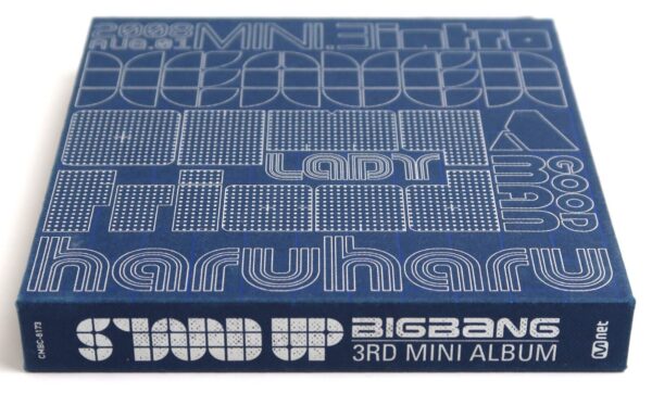 10-4483.jpg Bigbang - Stand Up Signed Autographed 3rd Mini Album CD 2008 K-Pop YG