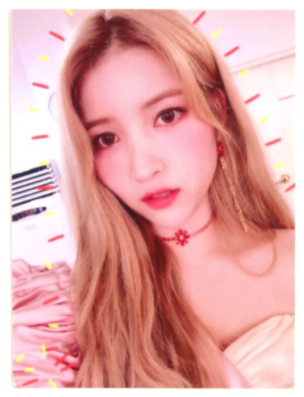 GFRIEND Time For Us Sowon Broadcast Photocard 190120 SBS Inkigayo