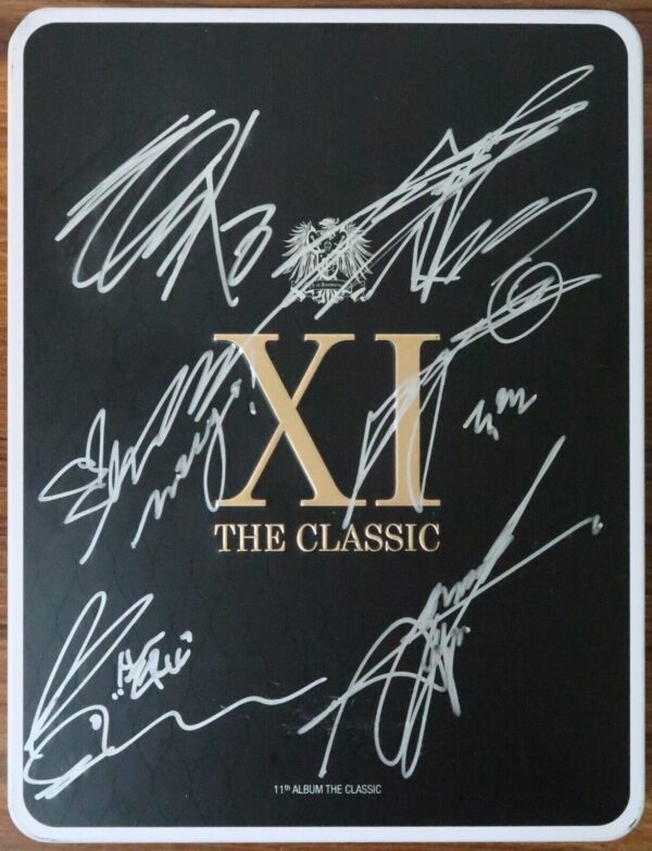 Shinhwa - XI The Classic Signed Autographed CD Album K-Pop 2013