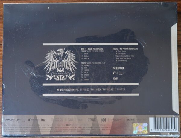 Shinhwa - XII WE Production DVD Set New Factory Sealed K-Pop Korea 2015