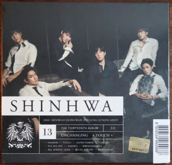 Shinhwa - Unchanging 13th Album CD New Sealed K-Pop 2017