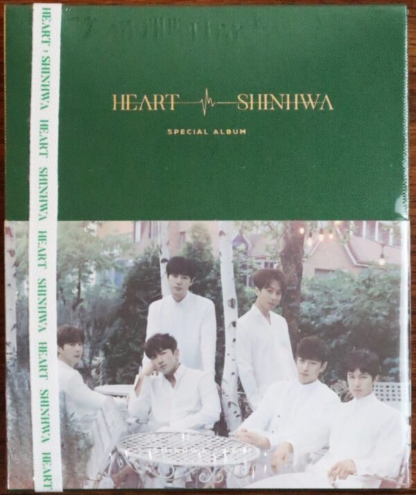 Shinhwa - Heart Album CD New Factory Sealed K-Pop 2018