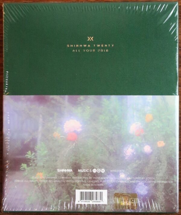 Shinhwa - Heart Album CD New Factory Sealed K-Pop 2018