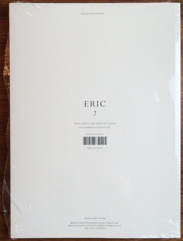 Moon Jung Hyuk Eric 2 Drama Photobook New Sealed K-Pop Shinhwa 2016