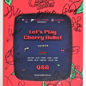 10-5698.jpg Cherry Bullet - Let's Play Signed CD Single Album Promo 2019 K-Pop Q&A