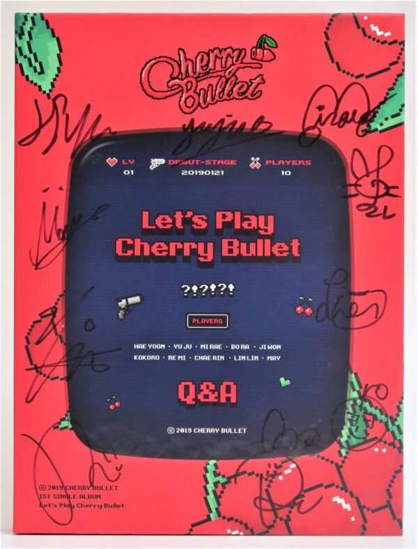 Cherry Bullet - Let's Play Signed CD Single Album Promo 2019 K-Pop Q&A