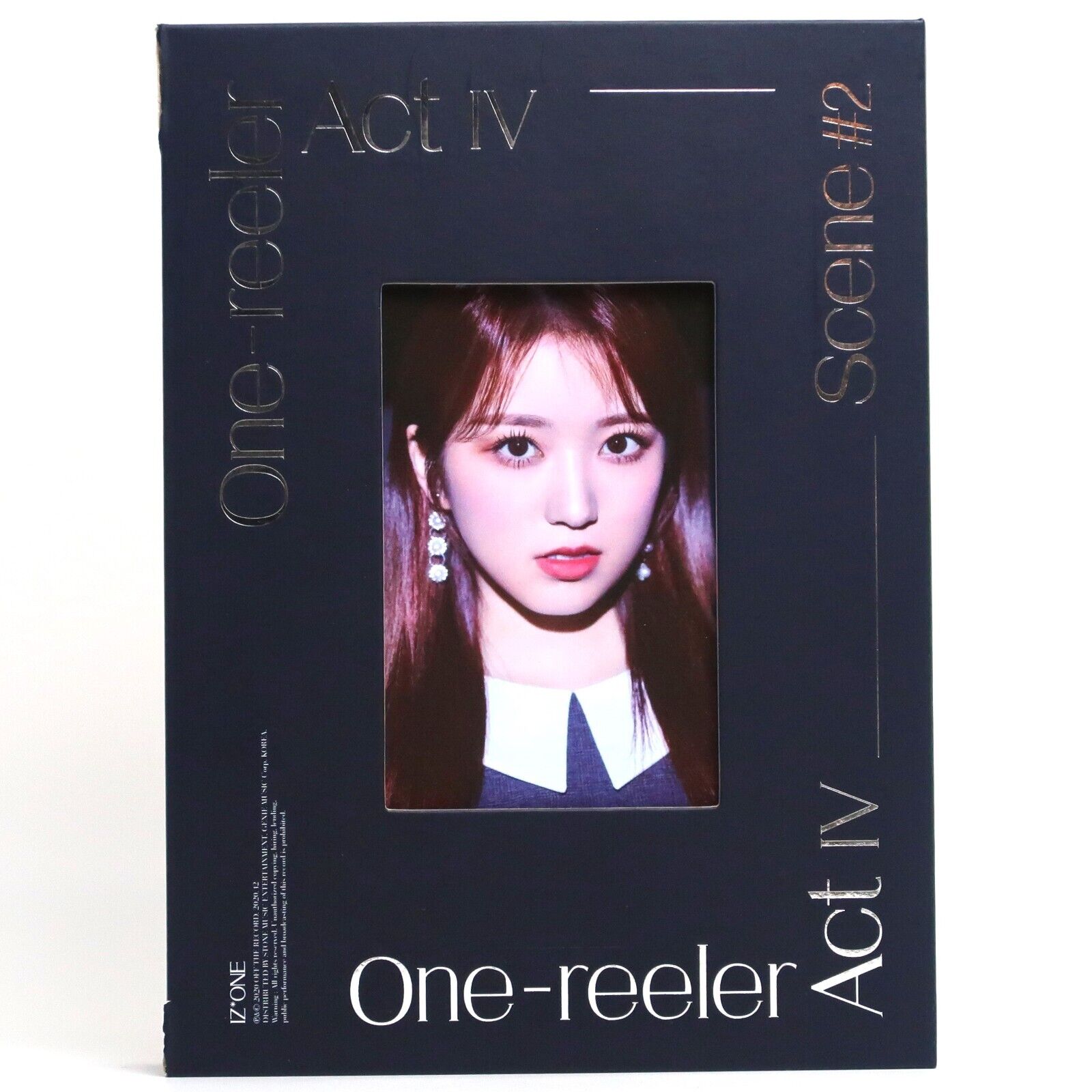 10-5795.jpg IZ*ONE - One-Reeler Act IV Scene #2 CD Album Yabuki Card No PC 2020 Izone