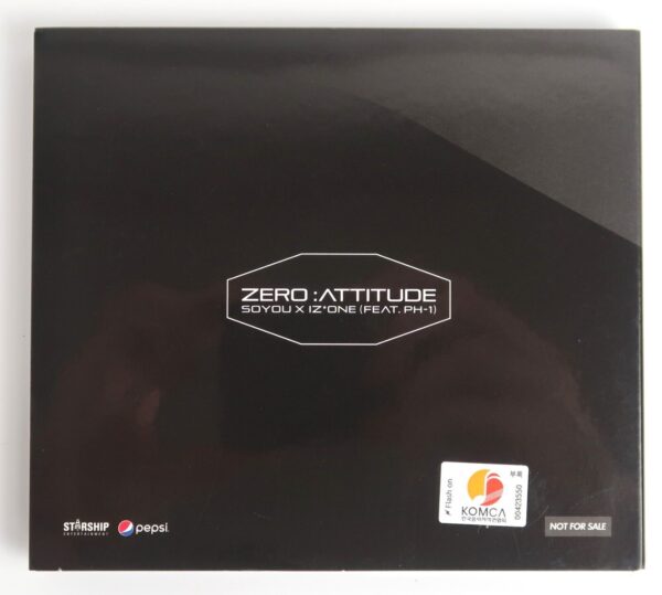Soyou x IZ*ONE (feat. PH-1) - Zero: Attitude Pepsi Promo CD PH-1 Photocard 2021