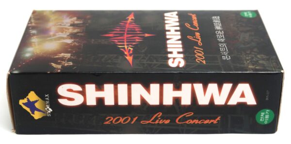 Shinhwa 2001 Live Concert VHS [NTSC] Video Tape K-Pop SM Entertainment