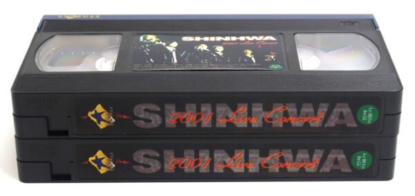 Shinhwa 2001 Live Concert VHS [NTSC] Video Tape K-Pop SM Entertainment