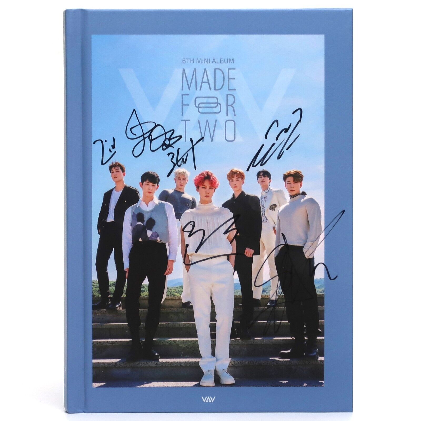 10-6232.jpg Vav - Made For Two Signed Autographed Promo CD Mini Album + Message K-Pop 2020