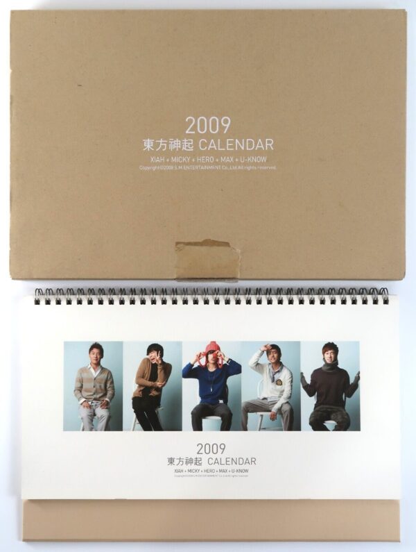 TVXQ - 2009 Calendar Dong Bang Shin Ki Tohoshinki