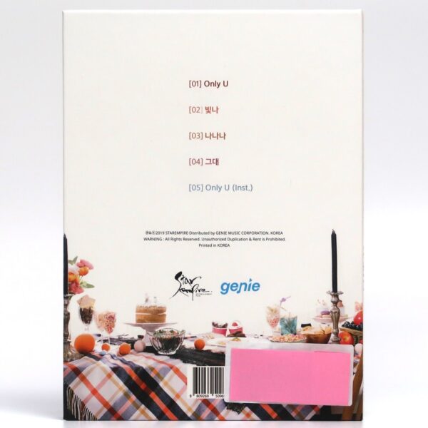 Imfact - Only U Signed Autographed CD Single Album Promo Korea K-Pop 2019