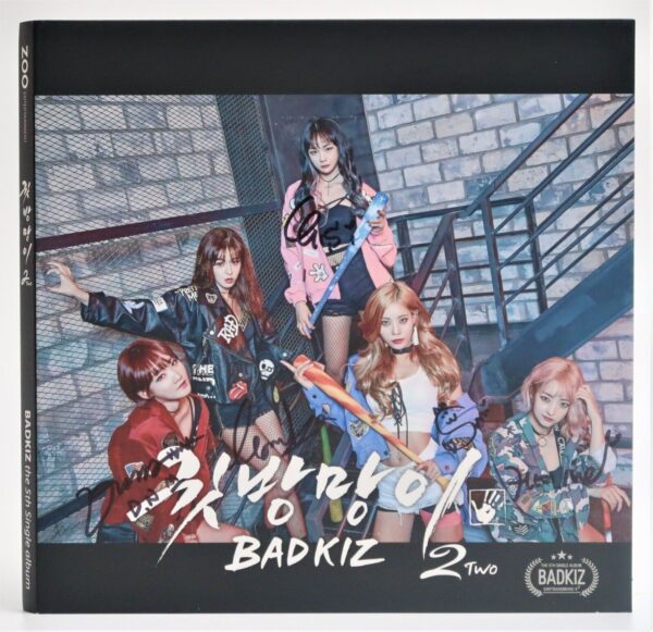 10-6486.jpg Badkiz - Ear Attack Signed Autographed CD 5th Single Album Promo 2015 K-Pop 2Two
