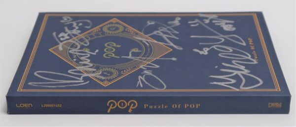 10-6542.jpg P.O.P - Puzzle Of Pop Signed Autographed CD Album Promo 2017 K-Pop