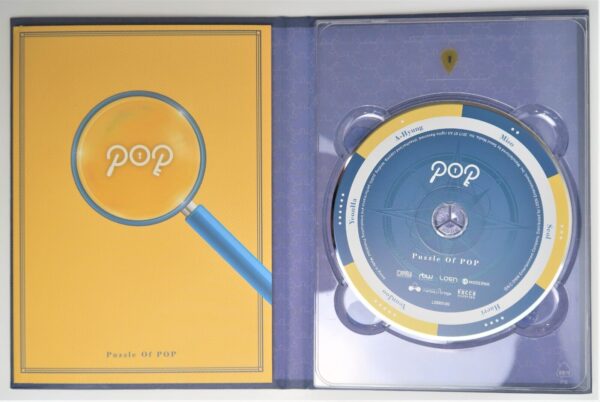 10-6543.jpg P.O.P - Puzzle Of Pop Signed Autographed CD Album Promo 2017 K-Pop
