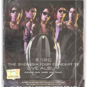 10-6634.jpg TVXQ - The 2nd Asia Tour Concert "O" Album CD New Factory Sealed K-Pop 2007