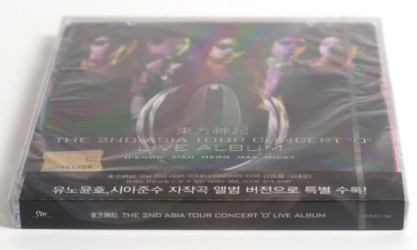 10-6639.jpg TVXQ - The 2nd Asia Tour Concert "O" Album CD New Factory Sealed K-Pop 2007