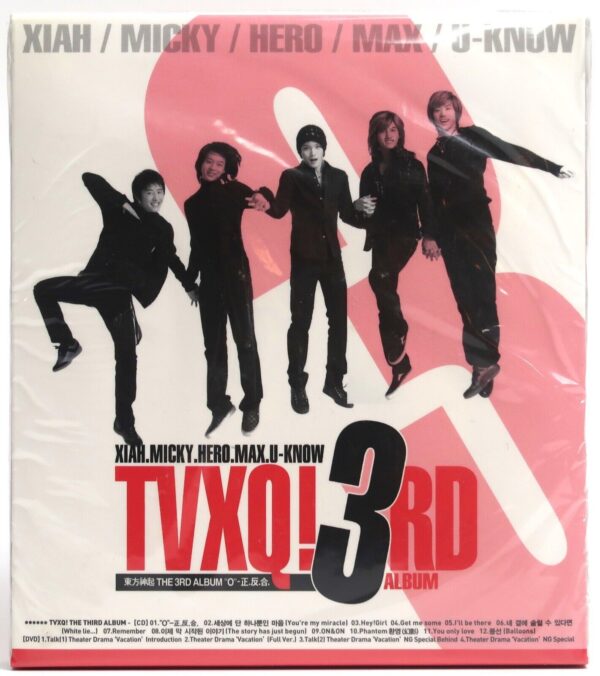 TVXQ - "O" Version C Album CD New Factory Sealed K-Pop 2006 Tohoshinki
