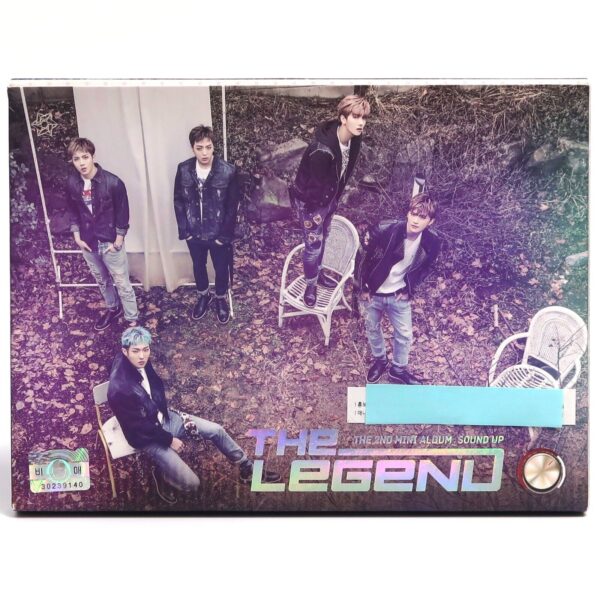 The Legend - Sound Up Signed Autographed CD Mini Album Promo K-pop 2016