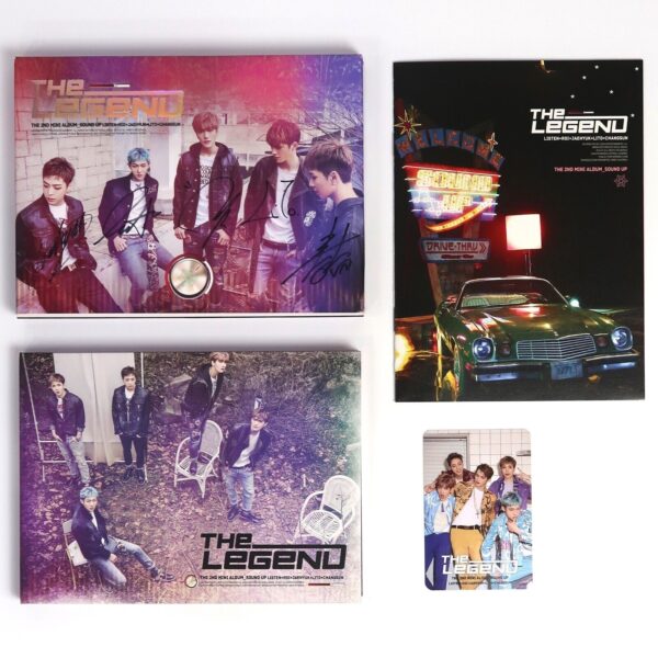 The Legend - Sound Up Signed Autographed CD Mini Album Promo K-pop 2016