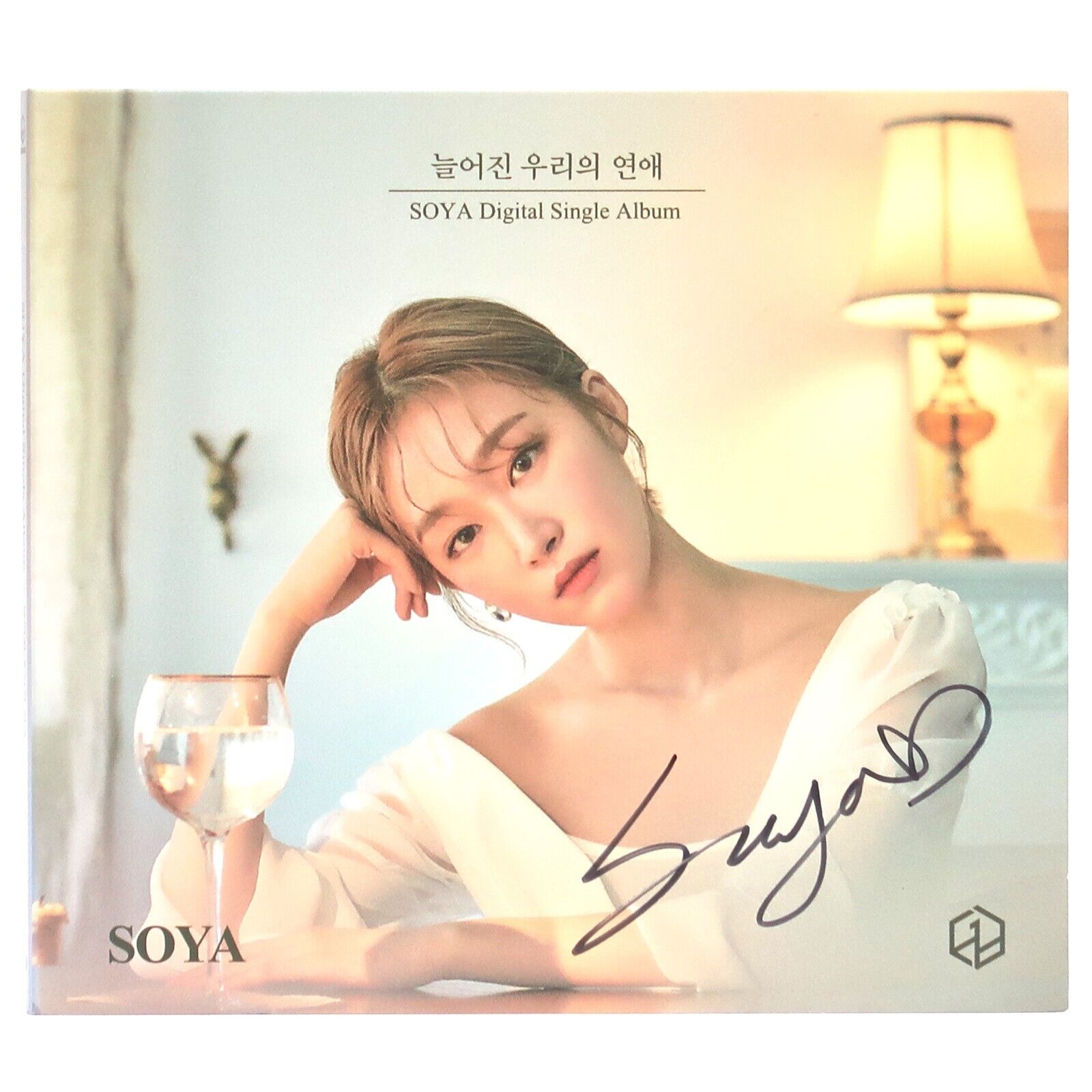 10-1024.jpg Soya - Fade Away Signed Autographed CD Single Album Promo K-Pop Korea 2018