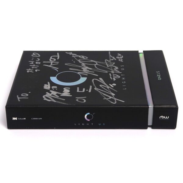 Oneus - Light Us Signed Autographed + Message Promo CD Album 2019 K-Pop