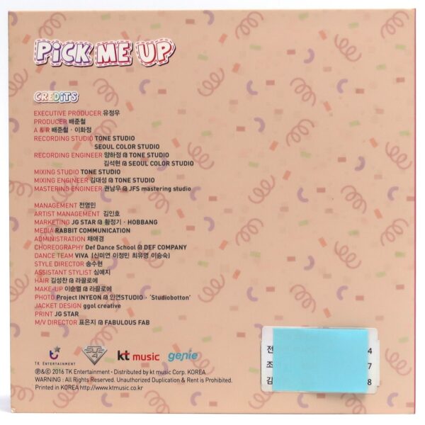 10-1142.jpg SUS4 - Pick Me Up Signed Autographed CD Album Promo K-Pop 2016