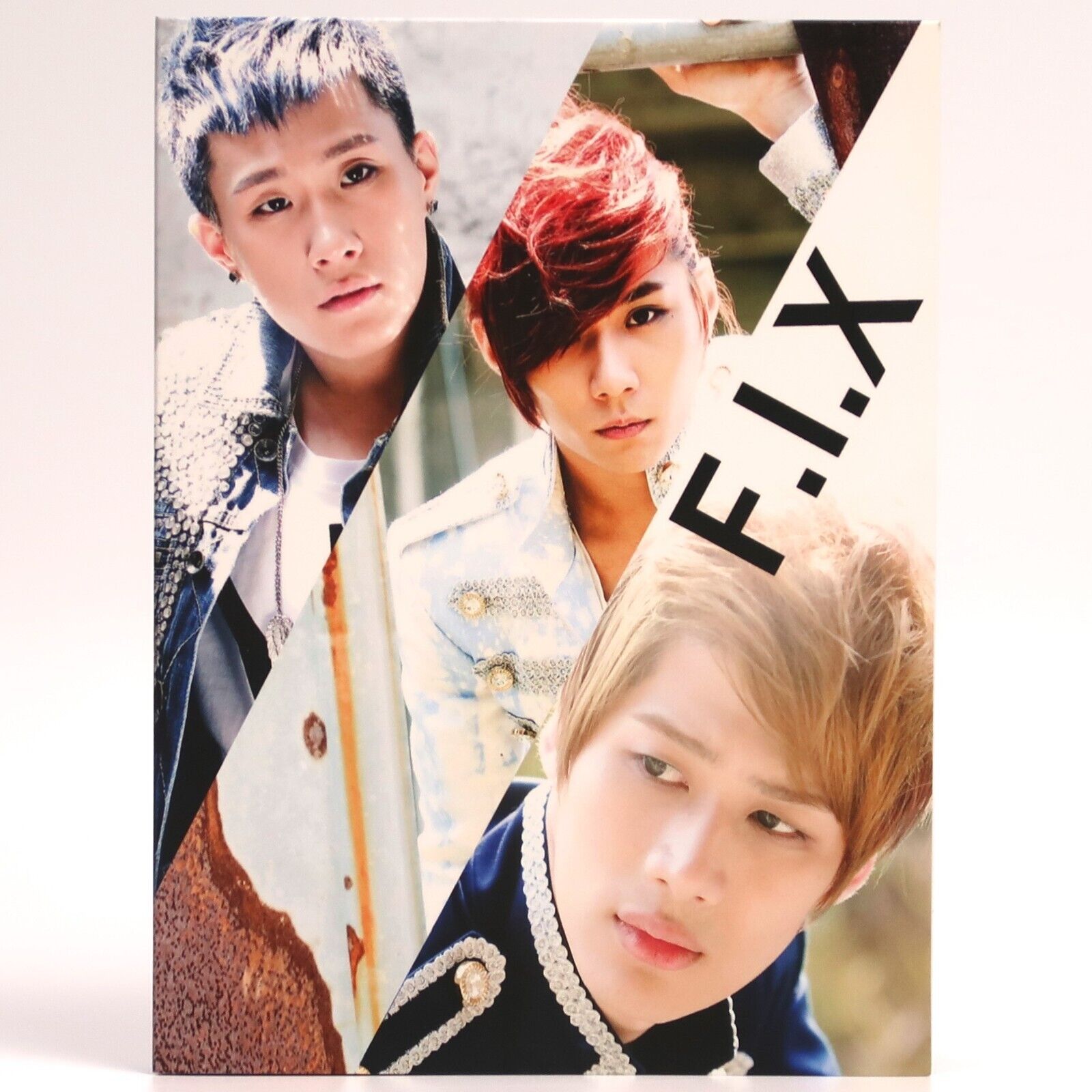 10-1154.jpg F.I.X - She's My Girl Signed Autographed CD Single Album Promo 2012 K-Pop