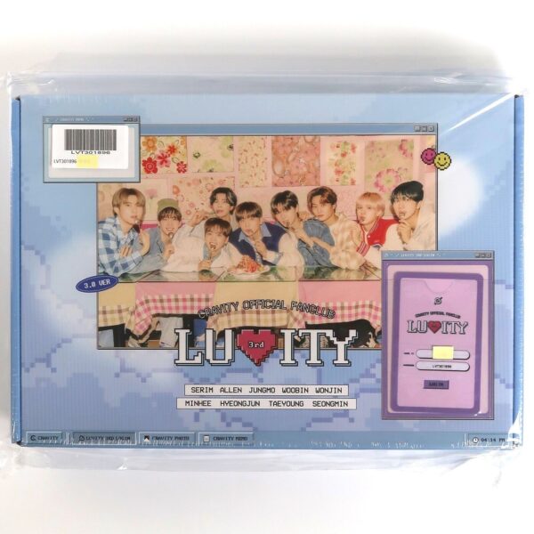 10-1508.jpg Cravity Luvity 3rd Official Fanclub Kit Goods Sealed K-Pop