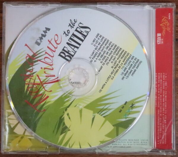 RMM Tropical Tribute To The Beatles Promo CD Album Korean Pressing Korea