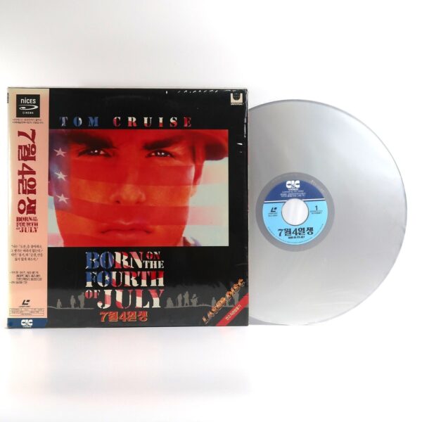 Born on the Fourth of July (1989) Korean Laserdisc LD [NTSC] Korea Tom Cruise