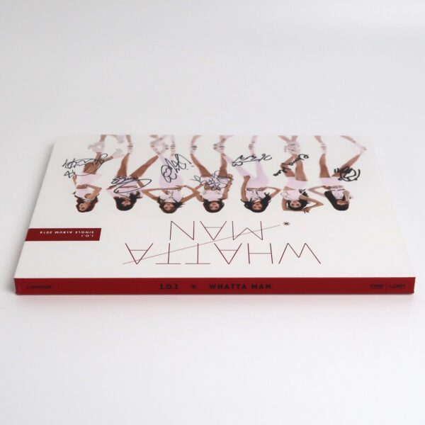 I.O.I - Whatta Man Signed Autographed CD Single Album Promo 2016 K-Pop