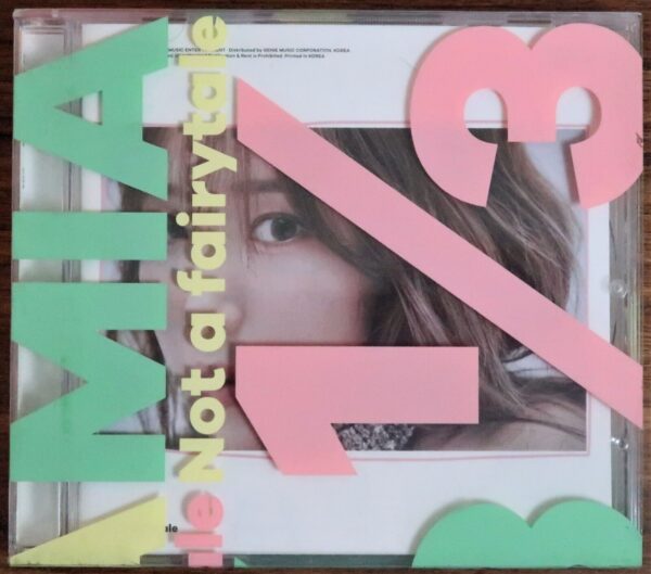 10-2110.jpg Mia - Not A Fairytale 1/3 CD Single Promo Korean R&B K-Pop 2020