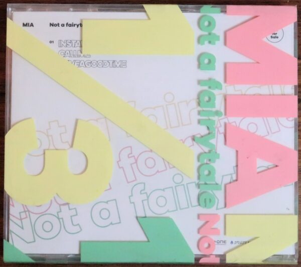 10-2112.jpg Mia - Not A Fairytale 1/3 CD Single Promo Korean R&B K-Pop 2020