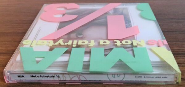 10-2115.jpg Mia - Not A Fairytale 1/3 CD Single Promo Korean R&B K-Pop 2020