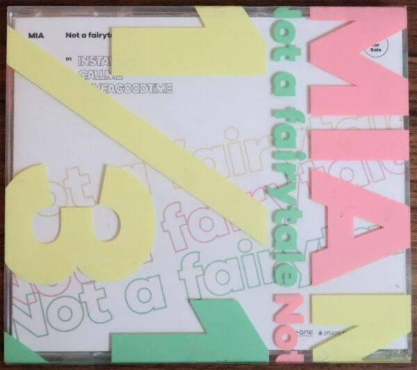 10-2116.jpg Mia - Not A Fairytale 1/3 CD Single Promo Korean R&B K-Pop 2020
