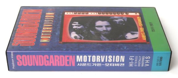 Soundgarden: Motorvision (1992) Korean VHS Video [NTSC] Korea Grunge