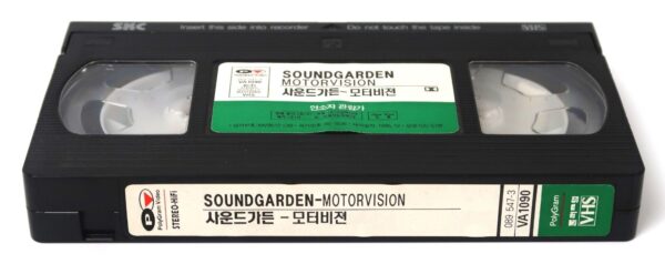 Soundgarden: Motorvision (1992) Korean VHS Video [NTSC] Korea Grunge